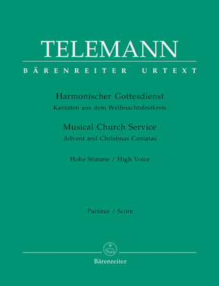 Book cover for Harmonischer Gottesdienst / Musical Church Service - Volume 1 (score and parts)