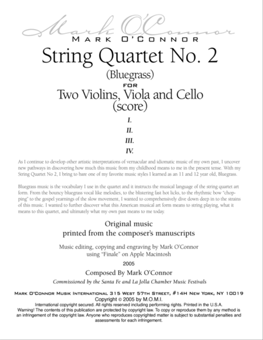 String Quartet No. 2 