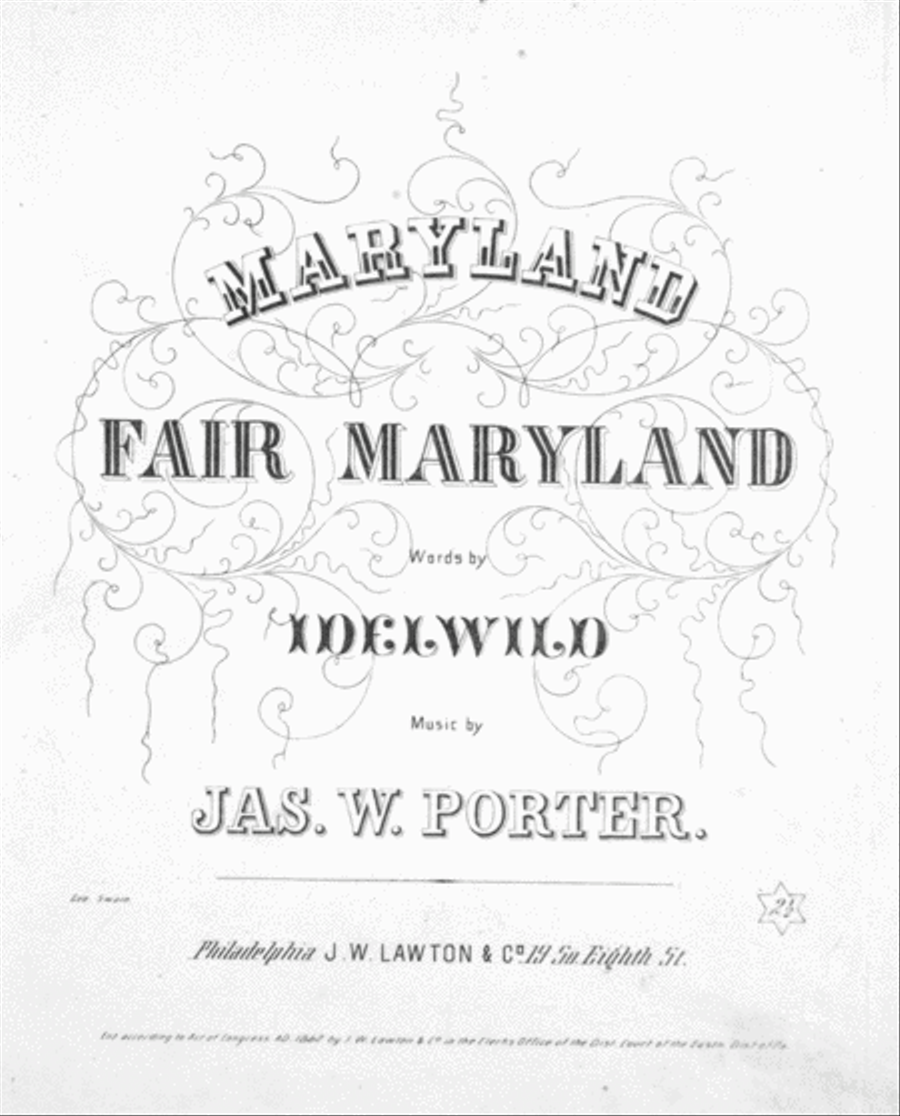 Maryland Fair Maryland Voice scores gallery preview page 1