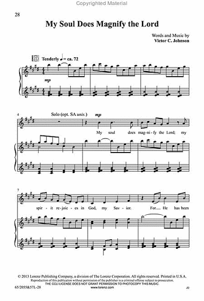 Bethlehem's Child - SATB Score with Performance CD image number null