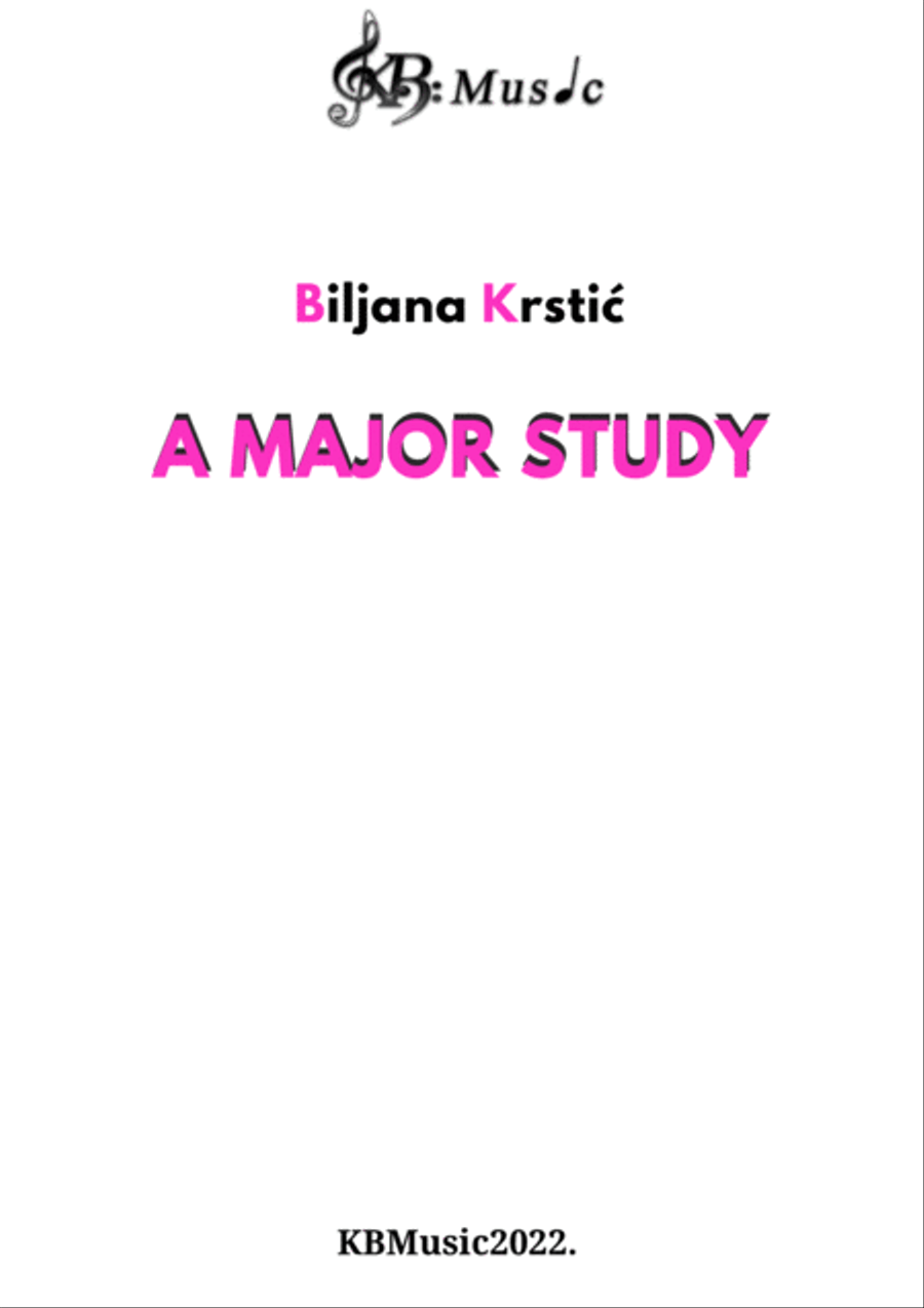 A Major Study A Major Study Part scores gallery preview page 2