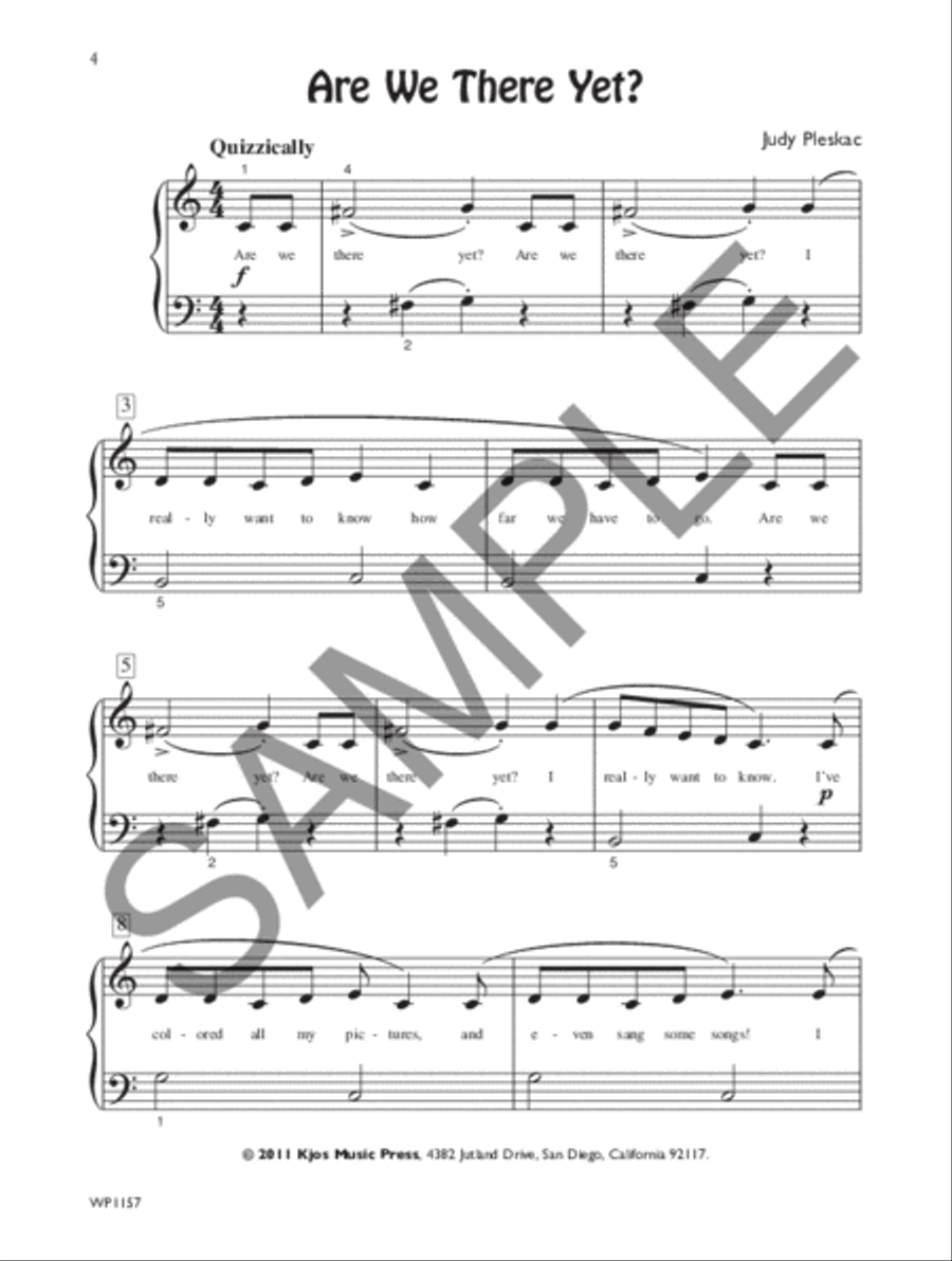 Hit The Road! Easy Piano scores gallery preview page 2