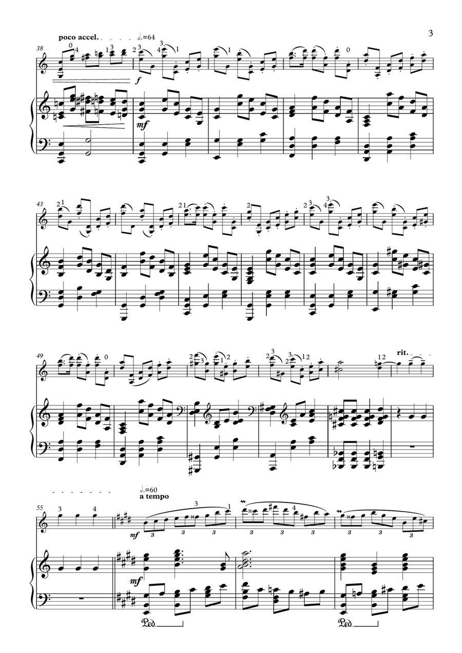 Strauss Emperor Waltz Strauss Emperor Waltz Violin Solo scores gallery preview page 3