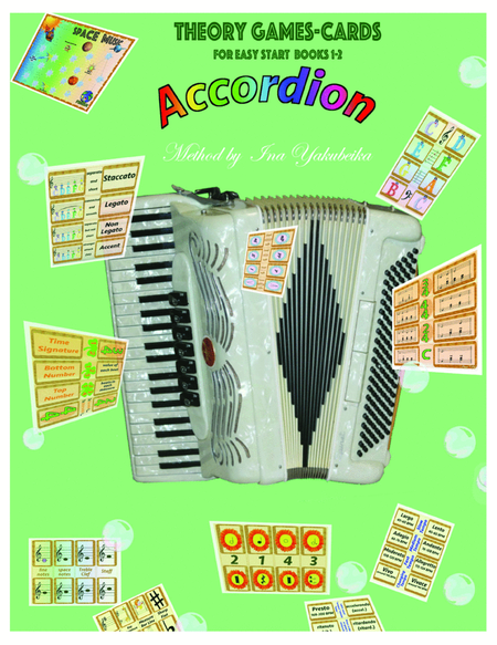 Accordion: Theory Game-Cards for Easy Start 1-2 Books