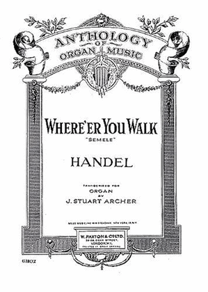 Book cover for G.F. Handel: Where're You Walk