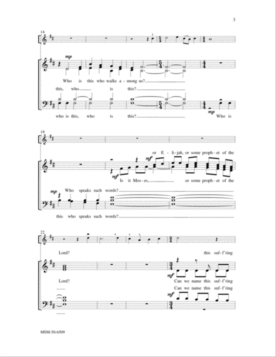 Who Is This? 4-Part scores gallery preview page 3