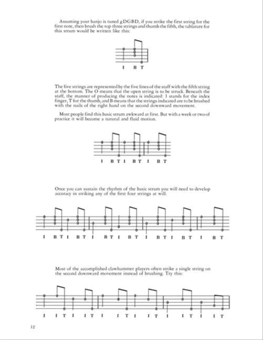 Clawhammer Banjo