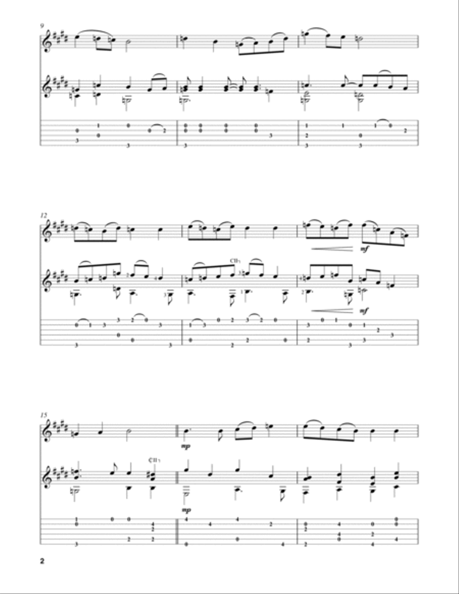 Tantum Ergo (Op. 65, No. 2) Flute scores gallery preview page 2
