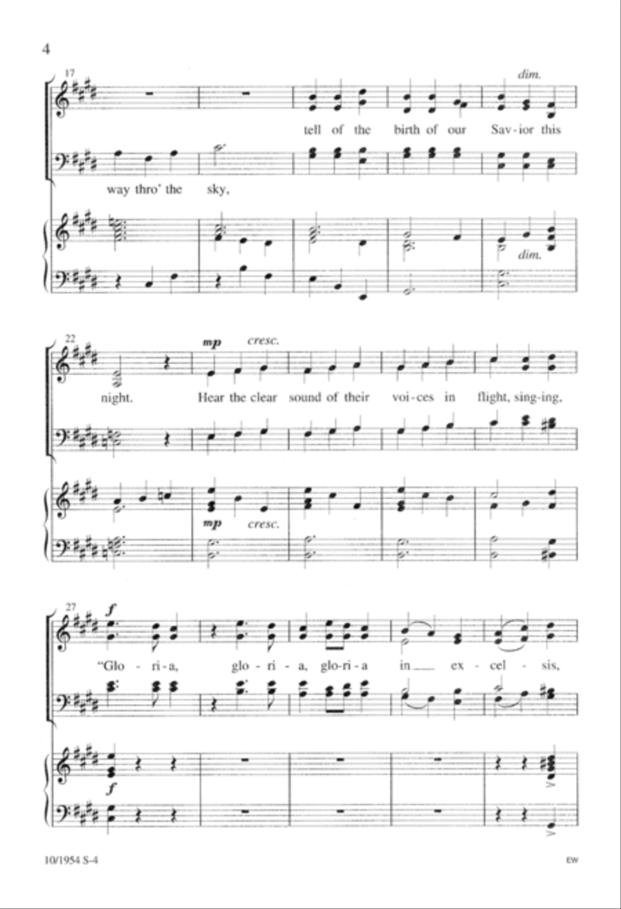 Angels 4-Part scores gallery preview page 4