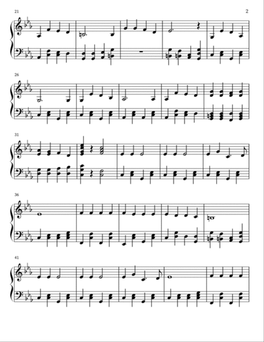 Jingle Bells Jingle Bells Voice scores gallery preview page 2