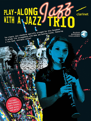 Book cover for Play-along Jazz With A Jazz Trio
