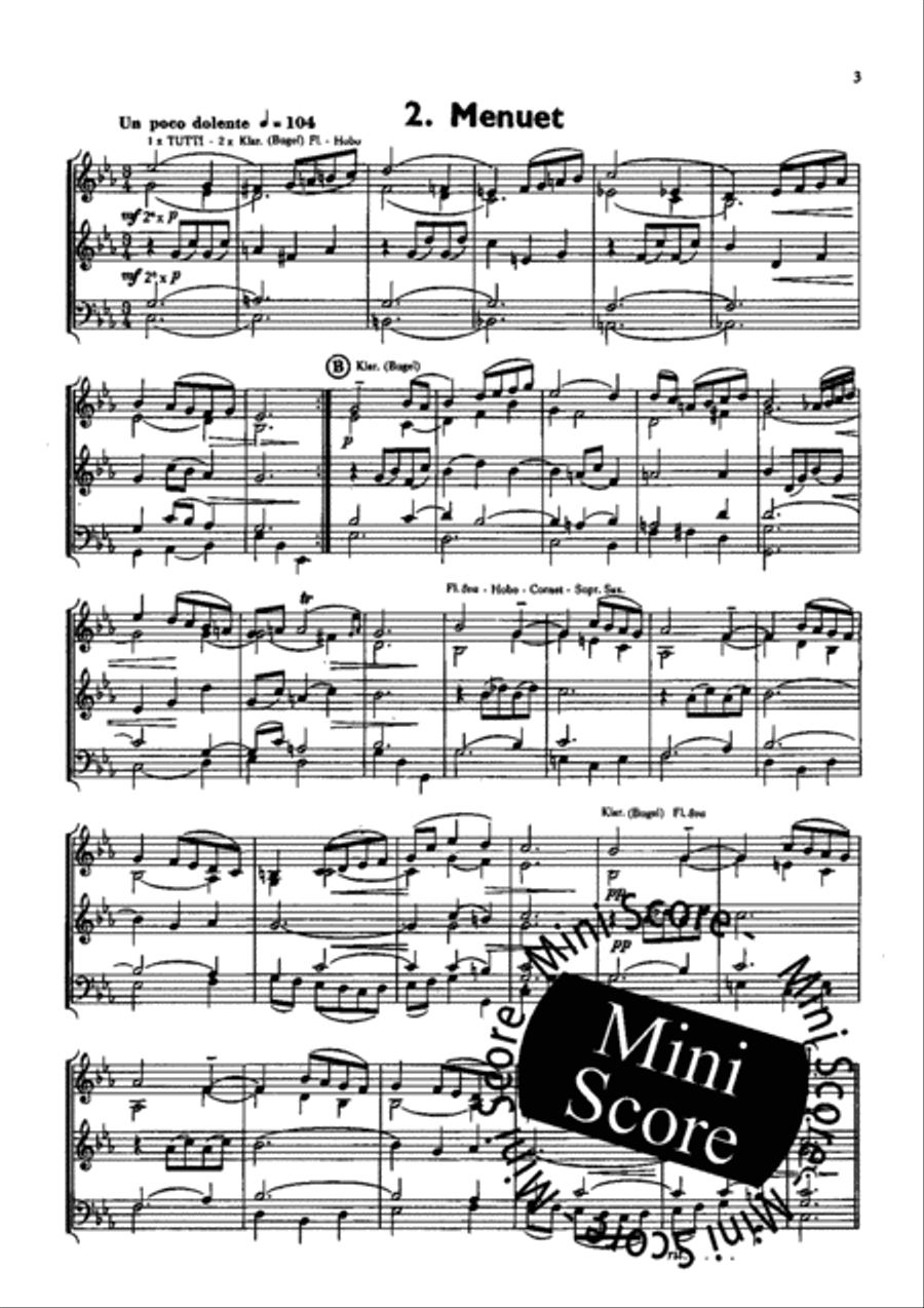 Partita Breve Fanfare Band scores gallery preview page 5