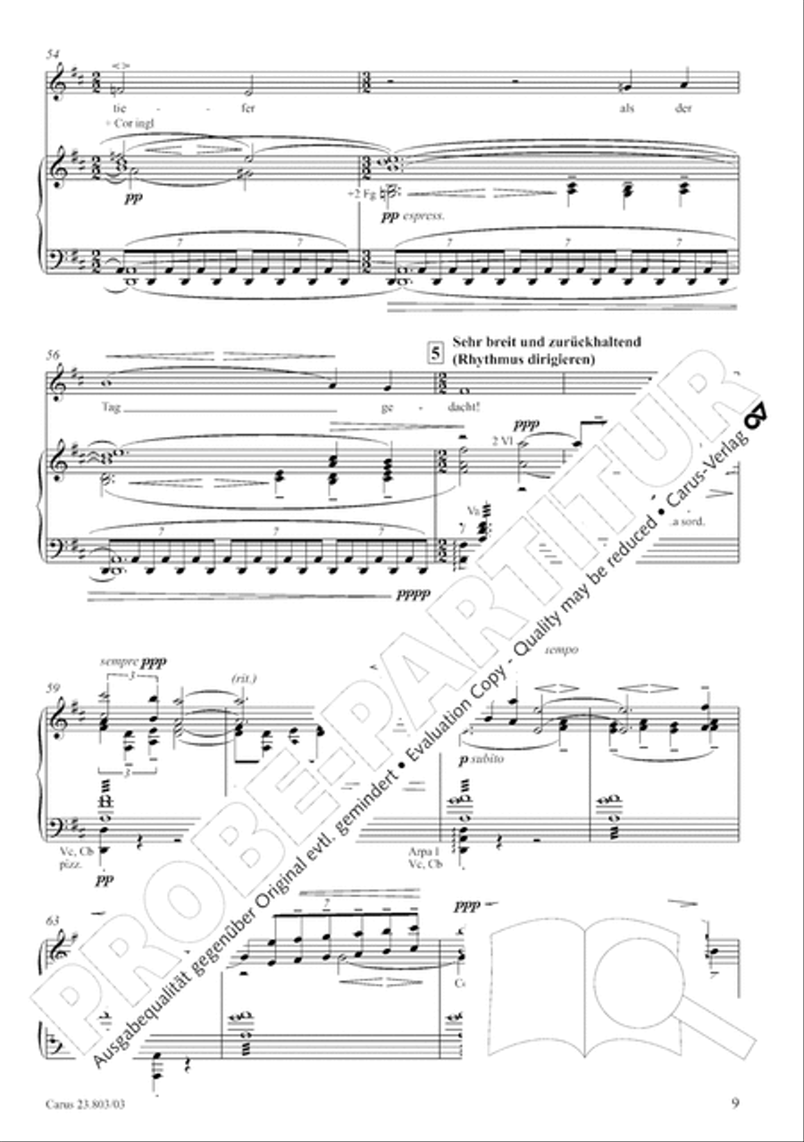 Symphony No. 3 Divisi scores gallery preview page 10