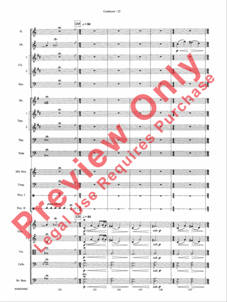The Lord of the Rings: The Two Towers, Highlights from Full Orchestra scores gallery preview page 26