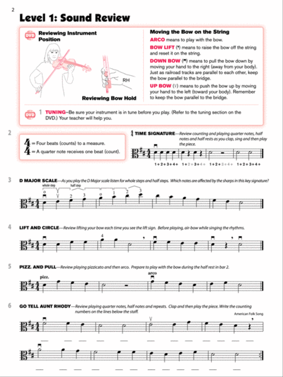 Sound Innovations for String Orchestra, Book 2 Chamber Orchestra scores gallery preview page 2