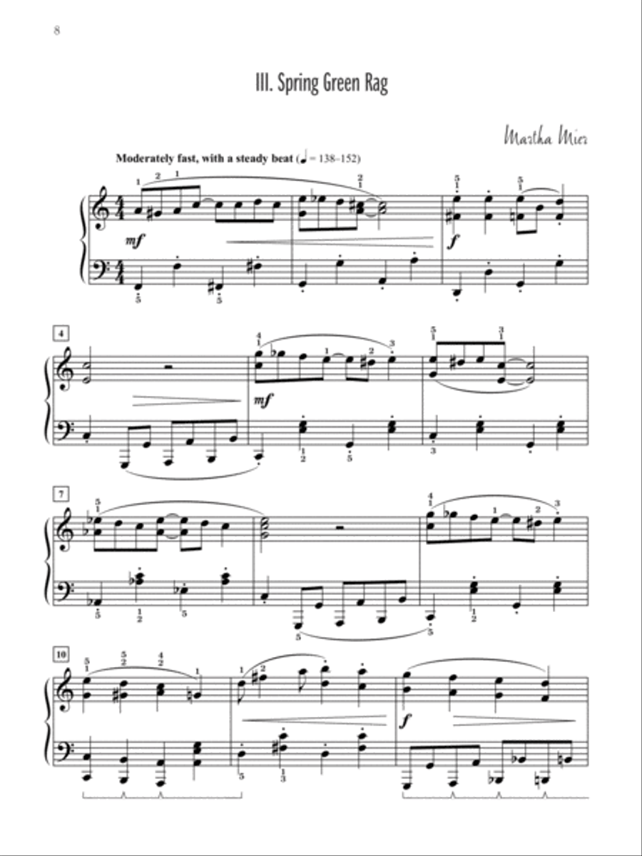Jazz Suite in Color Piano Solo scores gallery preview page 4