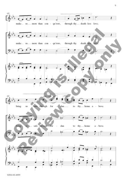Thine Is the Glory (Choral Score) image number null