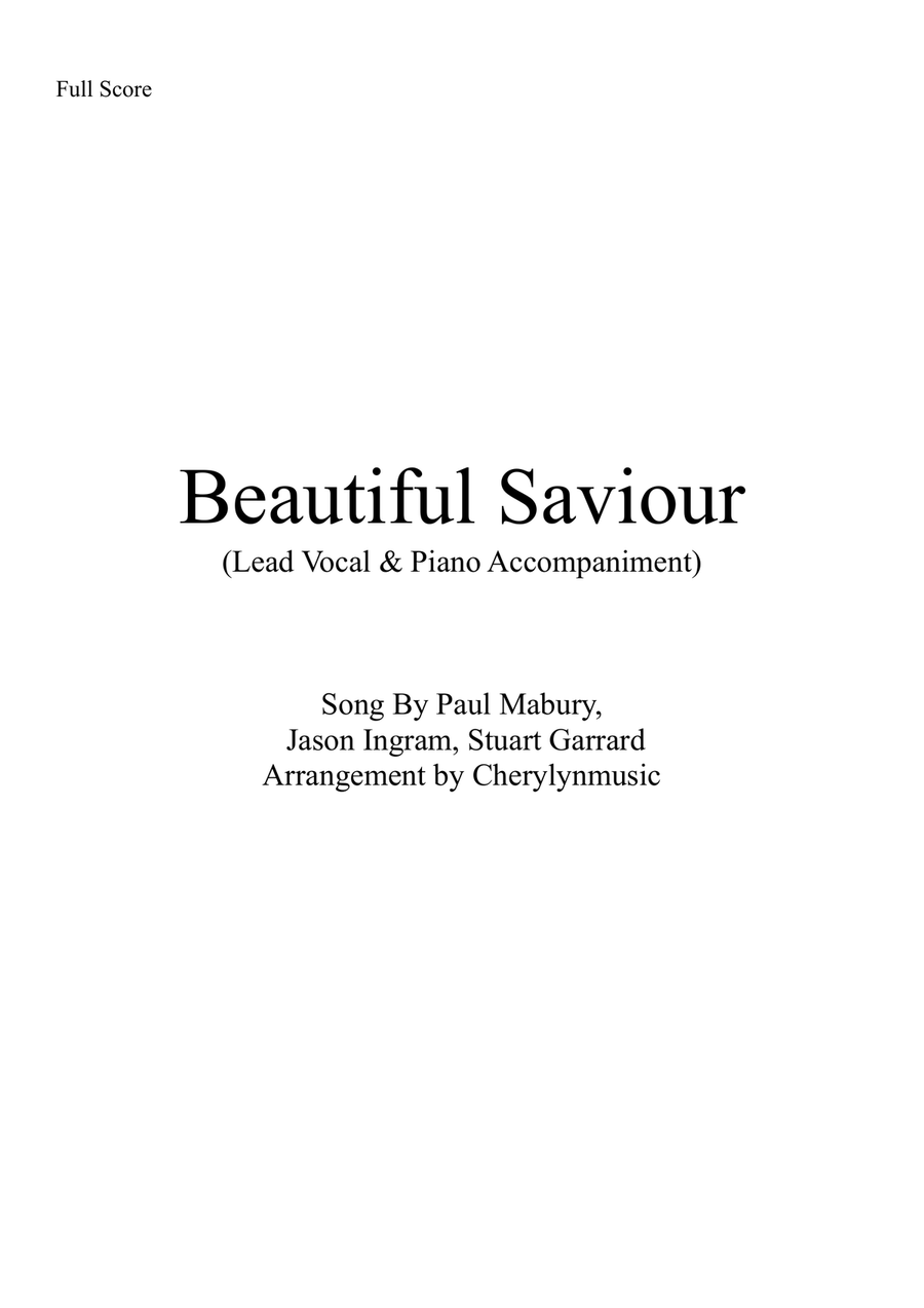 Beautiful Savior Beautiful Savior SA scores gallery preview page 1