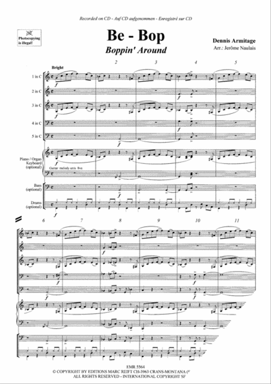 Be - Bop Concert Band scores gallery preview page 3