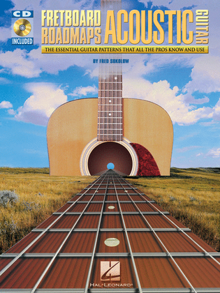 Book cover for Fretboard Roadmaps for Acoustic Guitar