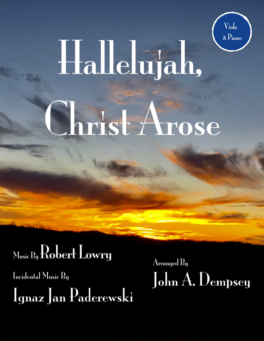 He Arose (Viola and Piano) Piano scores gallery preview page 1