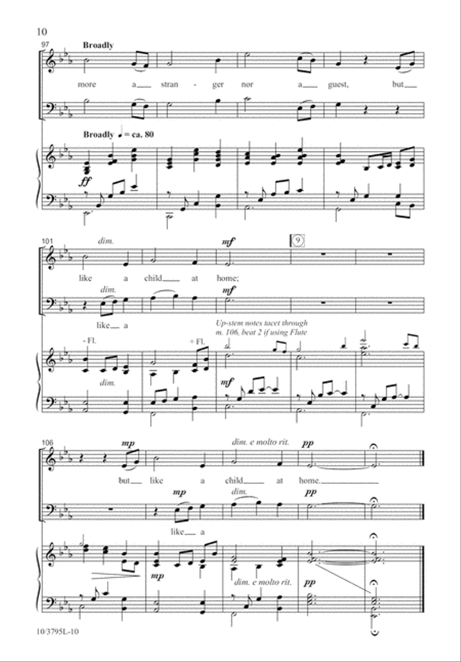 My Shepherd Will Supply My Need 2-Part scores gallery preview page 11