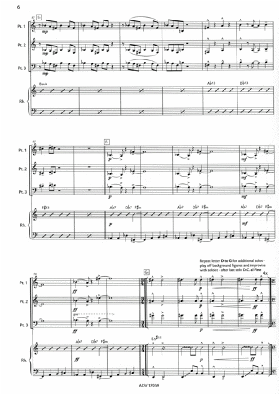 Scungilli Small Ensemble scores gallery preview page 4