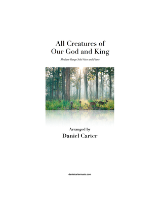 All Creatures of Our God and King—Medium-Range Vocal Solo and Piano