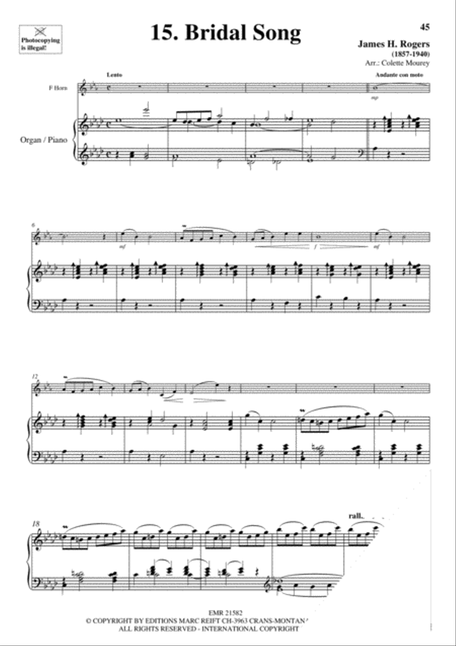 20 Greatest Wedding Solos Organ scores gallery preview page 17