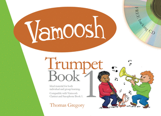 Book cover for Vamoosh Trumpet Book 1 - Bk/cd