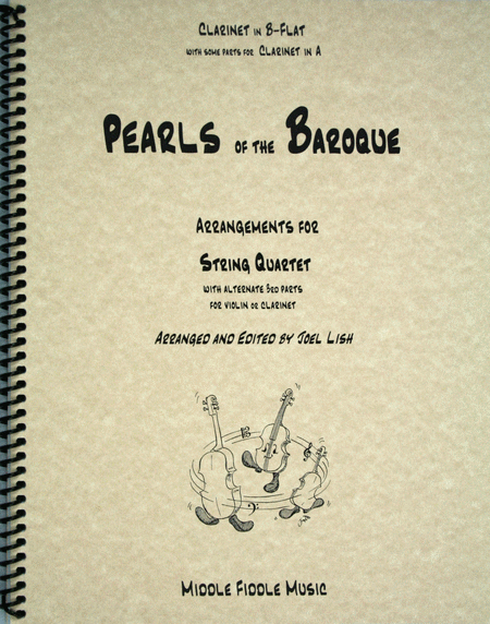 Pearls of the Baroque - Alternate Part 3 for Bb Clarinet (instead of viola)