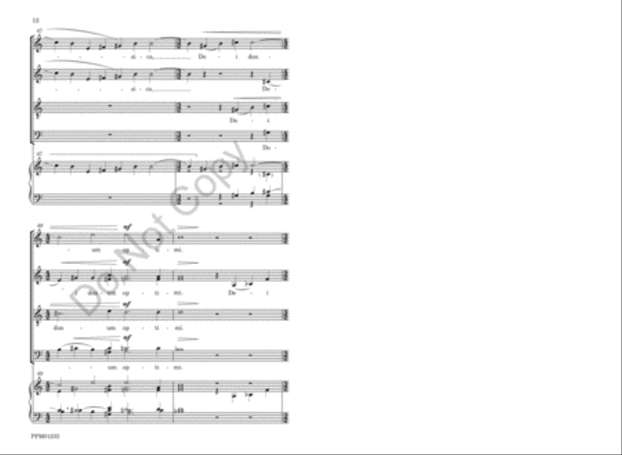 Musica Dei Donum Optimi 4-Part scores gallery preview page 15