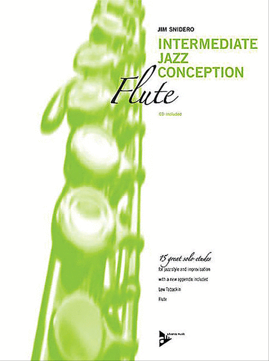 Book cover for Intermediate Jazz Conception -- Flute