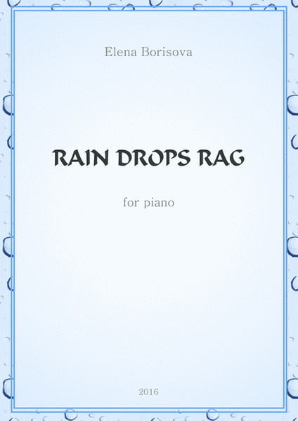 Rain Drops Rag image number null