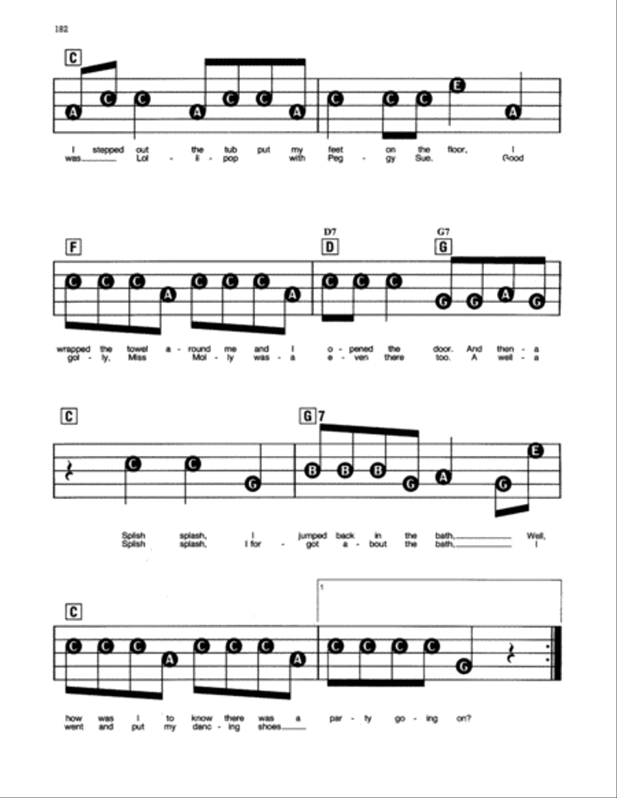 Splish Splash Electronic Keyboard scores gallery preview page 2