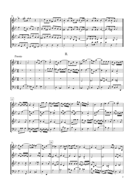 Sonata Op.34-1 for Clarinet Quartet image number null