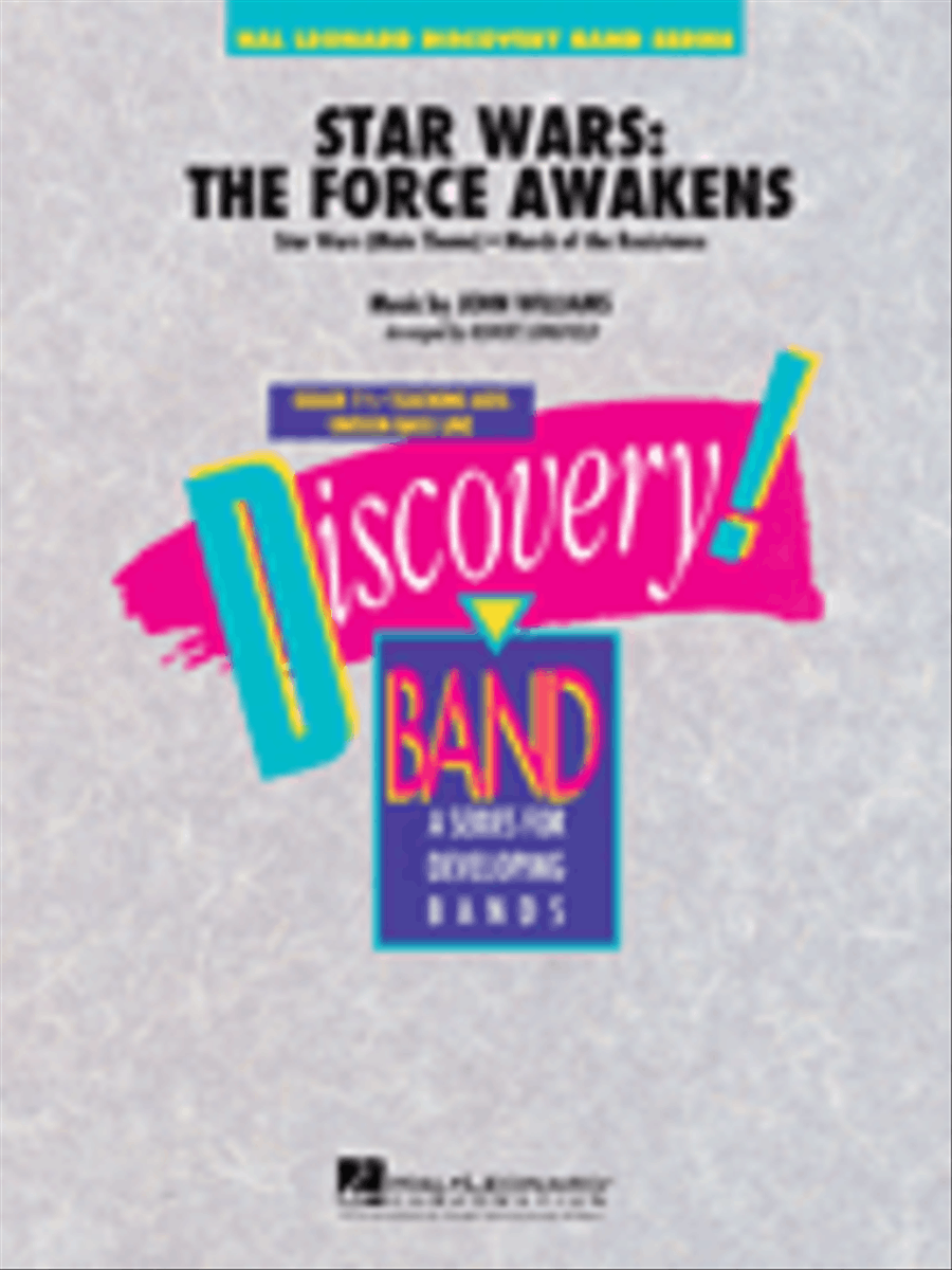Star Wars: The Force Awakens Full Score Concert Band Methods scores gallery preview page 1