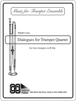 Book cover for Dialogues for Four Trumpets