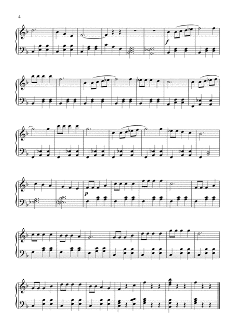 Five Easy Piano Waltzes Easy Piano scores gallery preview page 5