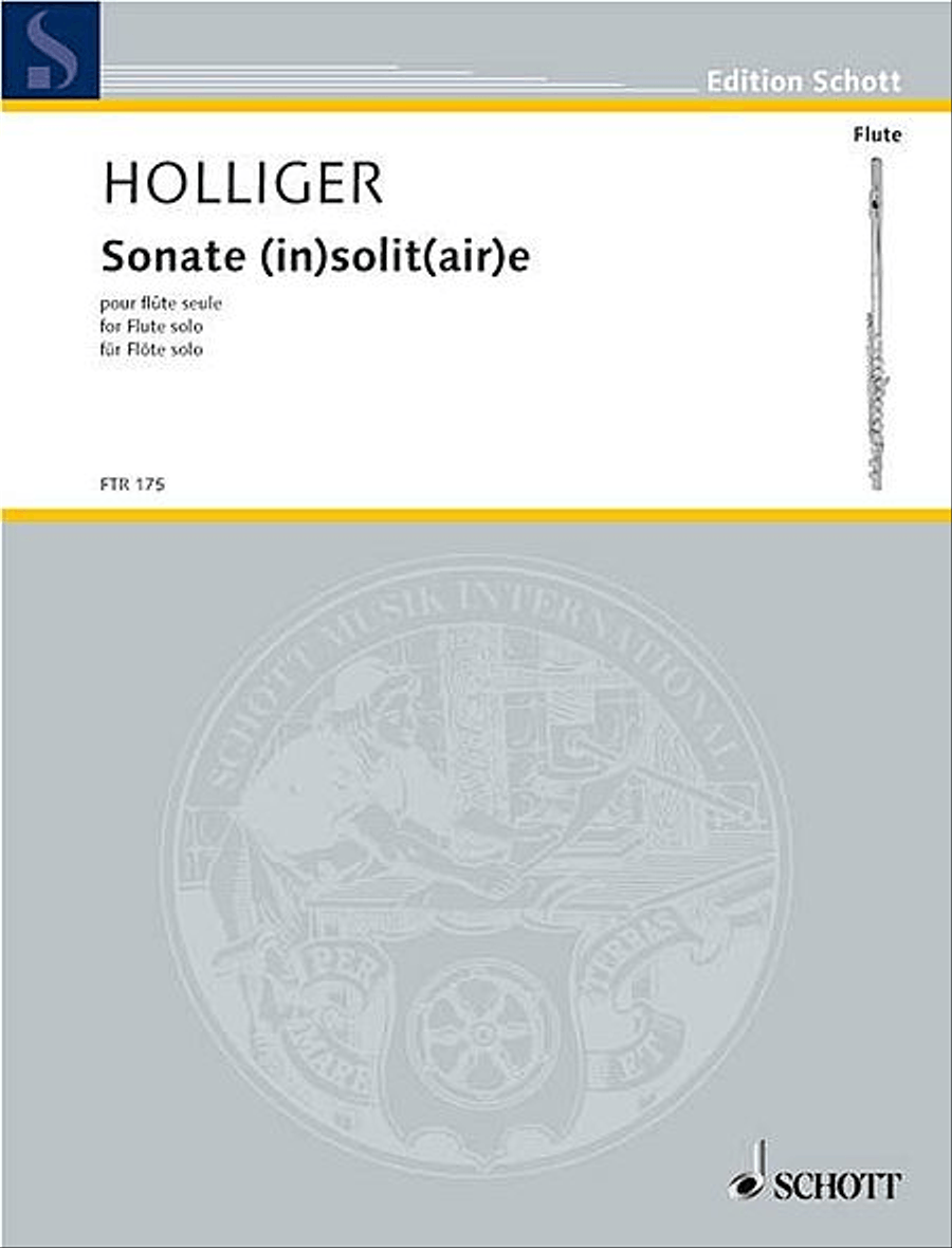Sonata (in)solit(air)e Flute Solo scores gallery preview page 1