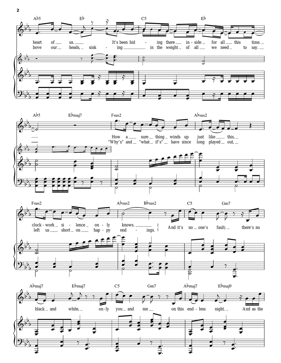 Now Or Never Now Or Never Piano, Vocal scores gallery preview page 2