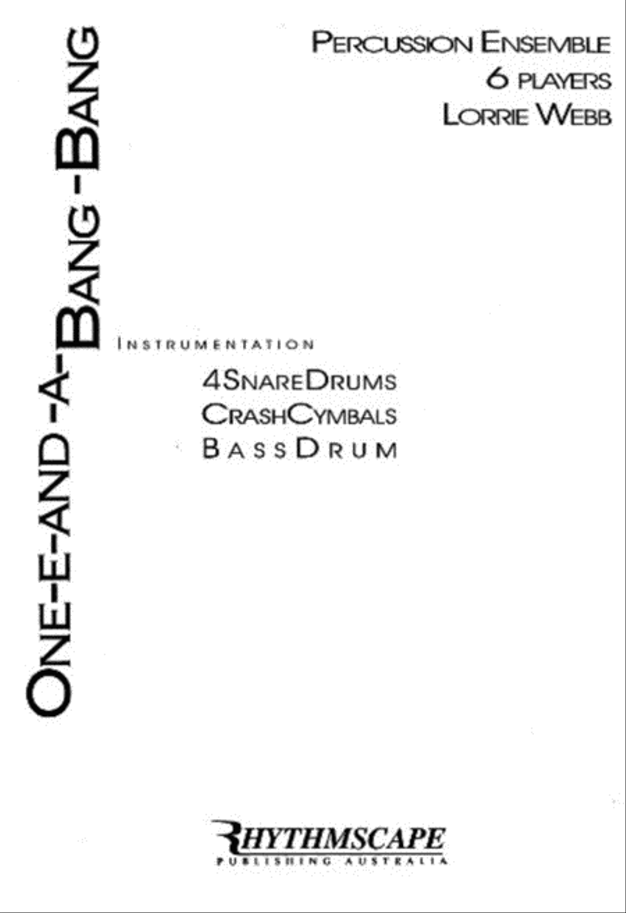 One E And A Bang Bang Chamber Music scores gallery preview page 1