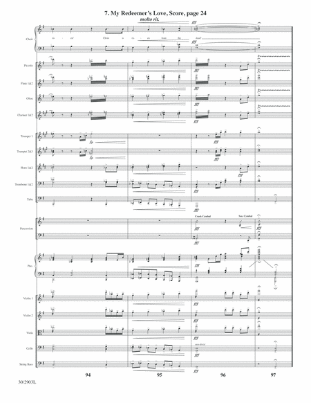 Wondrous Love - Full Orchestra Score