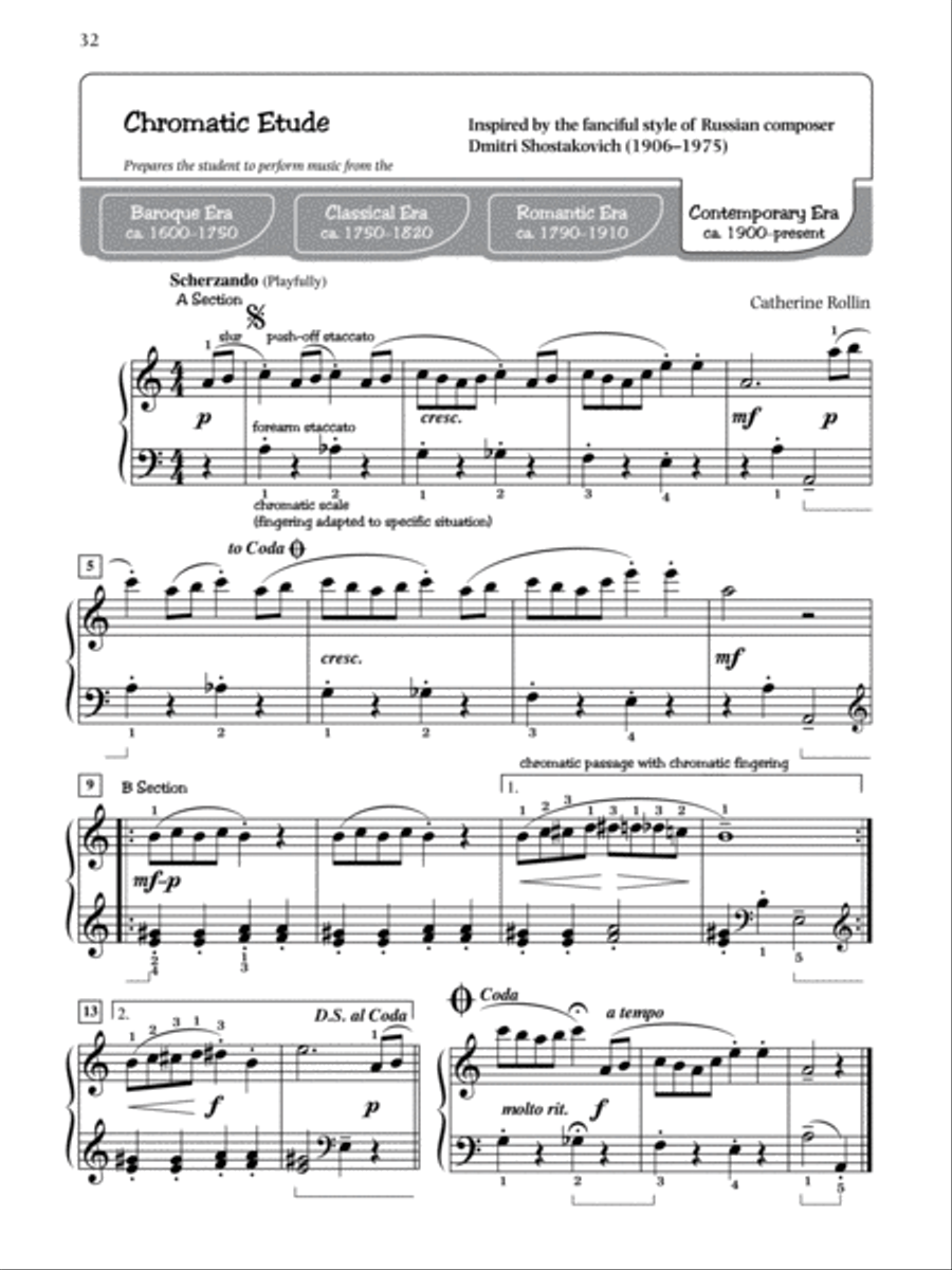 Pathways to Artistry Repertoire, Book 3 Piano Method scores gallery preview page 8