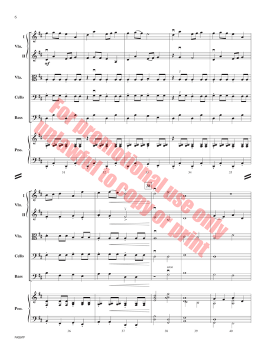 Expectations String Orchestra scores gallery preview page 7