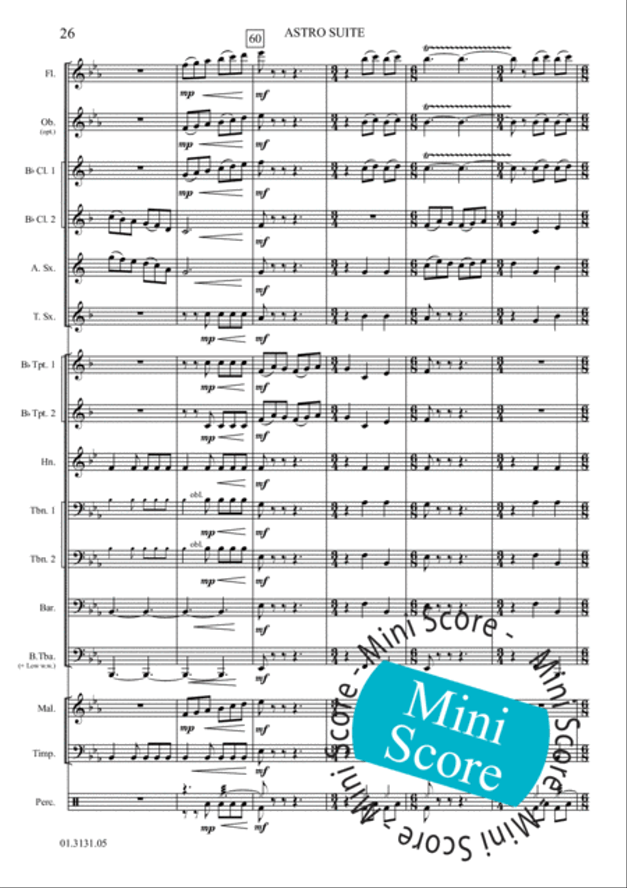 Astro Suite Astro Suite Concert Band scores gallery preview page 32