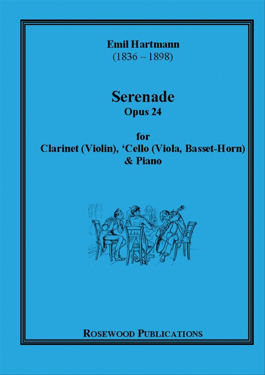 Serenade, Op. 24 A Clarinet scores gallery preview page 1
