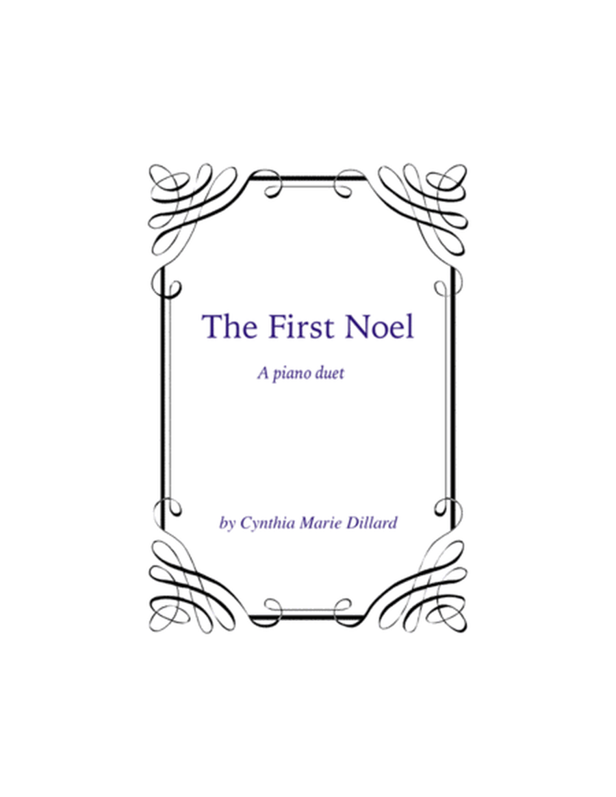 The First Noel, a new Christmas Piano Duet image number null