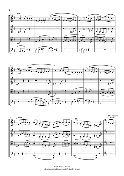 Nocturne No. 13 by John Field, adapted for string quartet by Scott Fields Davis image number null