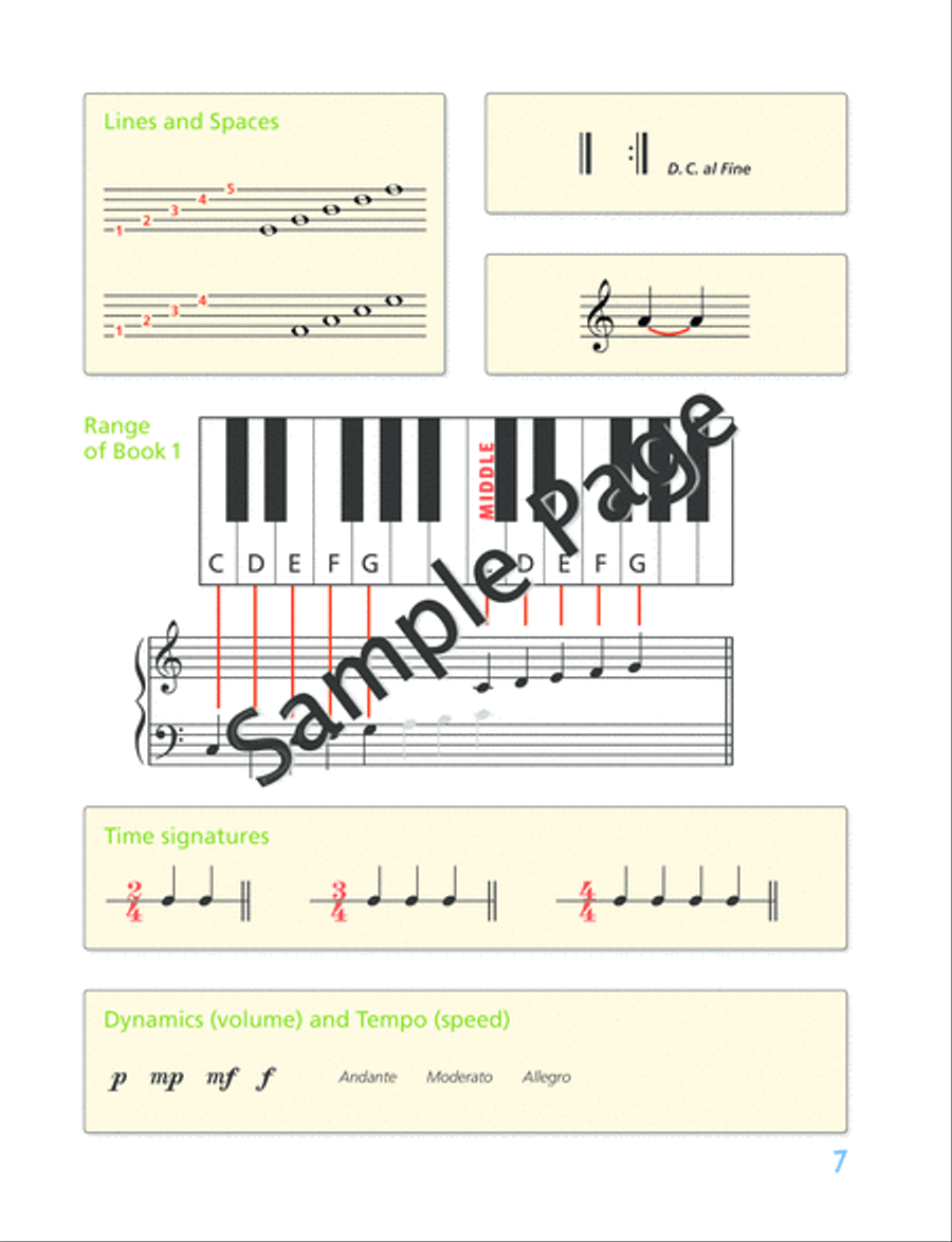 Piano Junior: Lesson Book 2 Piano Method scores gallery preview page 8